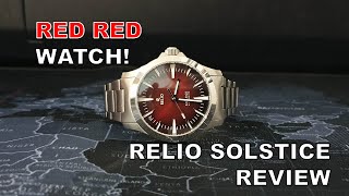 Red Red Watch! - Relio Solstice Review