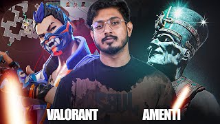 🔴 VALO Ranked Games and a New Horror Game - Amenti #14