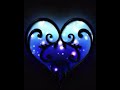 glowing magic heart blue