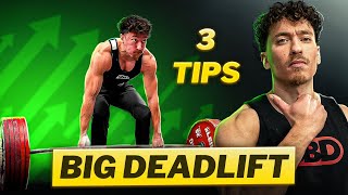 The BEST 3 TIPS to Get a STRONGER DEADLIFT
