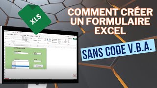 Créer Un Formulaire Excel Sans VBA Et Dynamique