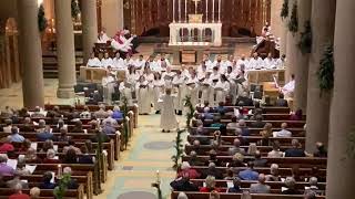 Athenaeum Chorale at 2024 Solemn Vespers on the Eve of the Immaculate Conception