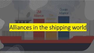 Alliances in Shipping World.