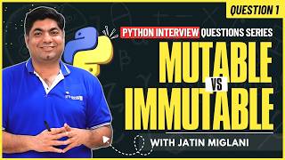 Mutable vs Immutable in Python | Python Interview Question Series | Crack Python Interview #python