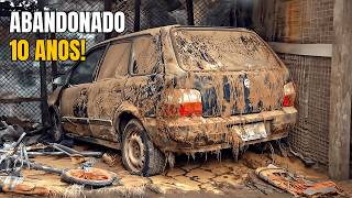 IMPOSSIBLE RESTORATION! ONLY ONE THOUSAND DOLLARS TO RESTORE A CAR THAT WAS ABANDONED FOR DECADES! 🤯