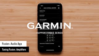 Garmin Support | Fusion® Marine Stereos | Tuning an Amplifier with the Fusion Audio App