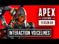 All New Interaction Voicelines Between Everyone in Apex Legends Season 20