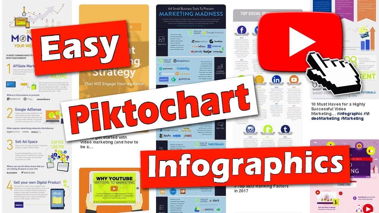 Create A Piktochart Infographic Easily Basic Tutorial Youtube