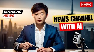 How To Create A News Channel With AI - AI News Video Generator ✅ | Free & Earn Money 💰