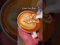 flowers 🌺 latte art virals shorts youtubeshorts latteeart