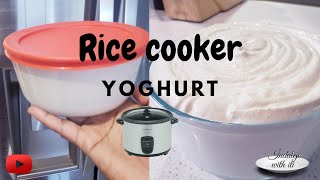 Making Yoghurt in my Rice Cooker | Homemade creamy yoghurt recipe