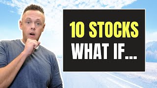10 Stocks - What If Valuation Multiples Drop?