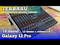 Review mixer Ashley terbaru galaxy 12 pro efek vokal by Alesis