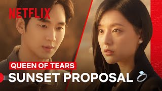 Kim Ji-won Rejects Kim Soo-hyun’s Sunset Proposal 💍 | Queen of Tears | Netflix Philippines