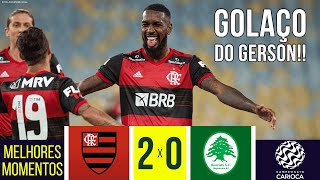 FLAMENGO 2 x 0 BOAVISTA - Melhores Momentos - Campeonato Carioca (01/07/2020)