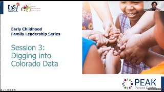 Early Childhood Family Leadership Series - Session 3: Digging into Colorado Data