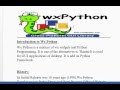 wxPython tutorial 1: Introduction to wxPython