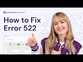 Cloudflare error 522: How to fix it