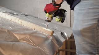 SuperFOIL Breathable Installing Counter Battens & Tile battens on a pitched roof