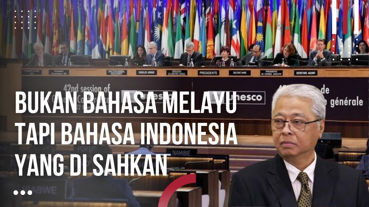 Maaf Bukan Bahasa Melayu Indonesia Yang Di Akui UNESCO Tapi Bahasa ...