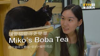 打破收容所隔閡！Miko’s Boba Tea提供貓咪互動區+飲料+寵物用品 讓愛貓變得更簡單