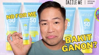 DAZZLE ME SUNSCREEN ( ATTACK ON SUN sfp50 ) HONEST REVIEW