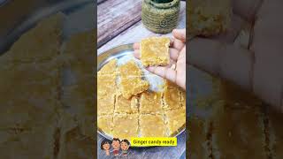 നുമ്മടെ ഇഞ്ചി മുട്ടായി!! Homemade Ginger Candy Making just in one minute short video