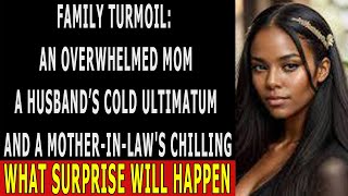 Family Turmoil: An Overwhelmed Mom, A Husband’s Cold Ultimatum, and a Mother-in-Law's Chilling