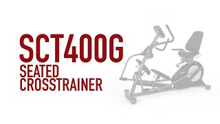The SCT400G - Seated Elliptical Cross Trainer