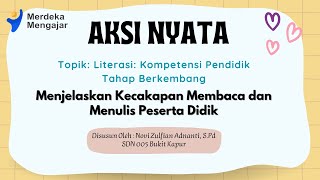 [sertifikat ke-52]AKSI NYATA_Literasi: Kompetensi Pendidik Tahap Berkembang