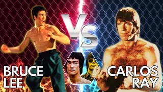 Chuck Norris VS Bruce Lee in the EPIC Coliseum Fight