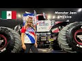 Behind the scene during Monster Jam competition in Mexico City - Lucas Stabilizer Monstertruck.