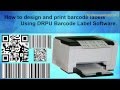 Design and print barcode label with DRPU Barcode Label Maker Software