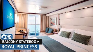 Royal Princess | Balcony Stateroom Full Walkthrough Tour | Princess Cruises | 2024 | 4K