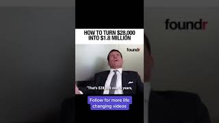 How to Go from $28,000 to $1.8 Million in Earnings - Tony Robbins Success Tips #Shorts