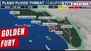 High-impact Storm Threatens California With Flooding And Severe Storms