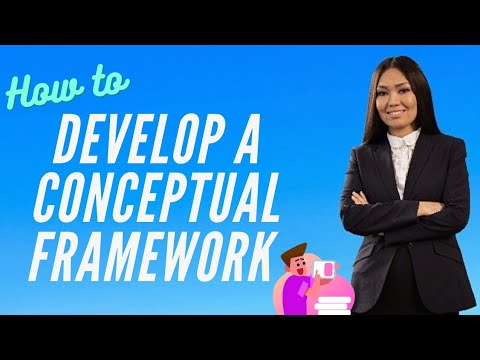What is meant by conceptual framework?