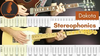 Dakota - Stereophonics (Guitar Cover \u0026 Tab)