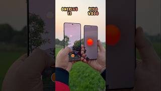 Oneplus 13 Vs Vivo X200 Sun Zoom Test #oneplus13 #vivox200 #sunset #trending #shorts