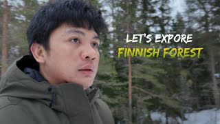 📍Walking Tour || Finnish Forest Before  Spring Time