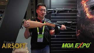 MOA Exhibition Taiwan 2024: VFC AV74M, PPsh-41, M16A2 \u0026 M16A2 Carbine GBBs