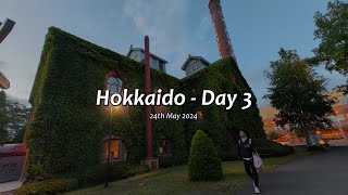 Hokkaido Day 3 of 8 🍺 Missing our bus to Sapporo? Chitosetsuru Sake Museum, & Sapporo Beer Museum.