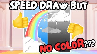 Black and White Speed Draw Challenge!