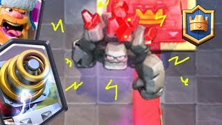 12WINS GOLEM +SPARKY DECK｜CLASH ROYALE