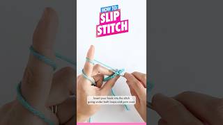 How to Crochet 🧶 Slip Stitch - Beginner Amigurumi Tutorial #crochetpattern #easycrochet #amigurumi