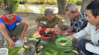 Rau Nhút Trộn Gỏi Khô Cá Kết Tuy Ích Nhưng Gắn Kết Tình Nghĩa.Góc Làng Quê#1422