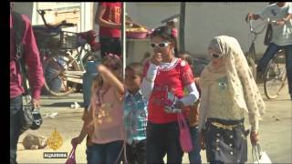 Syrian children celebrate Eid at Jordan refugee camp