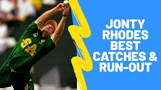 Jonty Rhodes Unbelievable Catches & Run Out | Superman of Cricket |