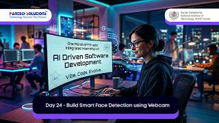 Day-24: Smart Face Detection & Live Face Counting using Webcam | SVNIT×Pantech
