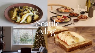 ENG) VLOG 🇺🇸| My Last Week of 2020 + Parsnips \u0026 Orange Salad (Vegan), Apple Toast Recipes 